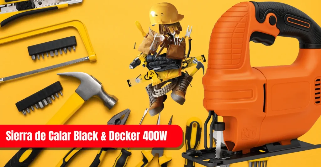Sierra de Calar Black & Decker 400W
Comprar Sierra De Calar Black and Decker 400W